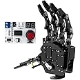 Robot Hand Five Fingers Solely Movement Bionic Robot Mechanical Arm DIY - Left Hand with Servo Tester