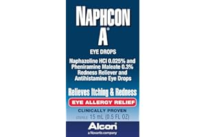 Alcon Naphcon Eye Drops, Allergy Relief 15 ml