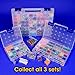 Cottage Mills DotBox Large Box - 12 pcs. Little Storage Boxes for Small Items Like Beads and Parts. Boxes Fit Inside DotBox Carrying Cases Sold Separately. 3 Packages of 4.