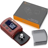 Neoteck Digital Turntable Stylus Force Scale Gauge | Turntable Stylus Pressure Gauge with 0.01g/5.00g Black LCD Backlight for Tonearm Phono Cartridge-Red