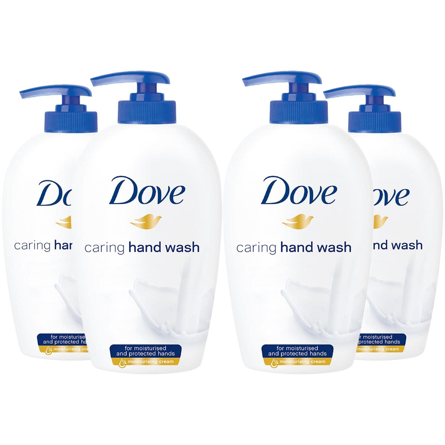 Dove Beauty Hands Cream Wash 250ml - Pack of 4