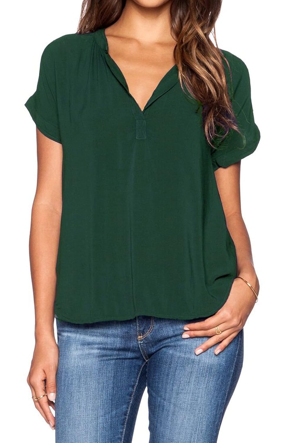 LILBETTER Women Chiffon Blouse