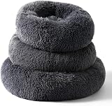 Fhodigogo Plush Donut Dog Cat Bed Anti-Slipbottom Small Pet Bed 43x43x12 cm view 5