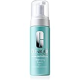 Clinique Acne Solutions Daily Foam Cleanser With 1.5% Salicylic Acid For Very Dry to Oily Skin Types | Prevents Acne + Unclogs Pores