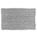 Norcho 20 inch by 31 inch Non-slip Absorbent Microfiber Bathroom Soft Bath Mat Grey