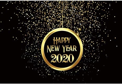 Amazon.com : DORCEV 9x6ft Happy New Year 2020 Backdrop Happy New Year Party New Years Eve