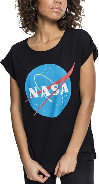 Mister Tee Damen Ladies NASA Insignia Tee T-Shirt