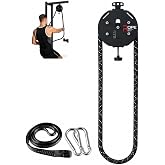 Dresgor Endless Rope Trainer, Portable Cable Pulley System | Adjustable Resistance, Full-Body Workout for Grip, Arms, Back, Cardio. Portable.