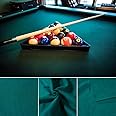 Feishibang Worldwide Green Wool Billiard Cloth - Pool Table Felt for 6,7,8 or 9 Foot