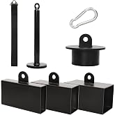 Pinch Block Grip Strength Set : Pinch Trainer Grip with Loading Pin for Finger Forearm Hand Strength Rock Climbing Strengthener Training Workout Equipment