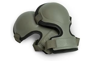 GRITR Tactical Knee Pads for Work, Hunting, Construction, Gardening, Paintball w/Foam Padding, Hard Shell & Adjustable Straps - Heavy Duty Professional Knee Protectors for Men & Women