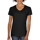 Gildan ® Women's Heavy Cotton ™ 100% Cotton V-Neck T-Shirt. 5V00L