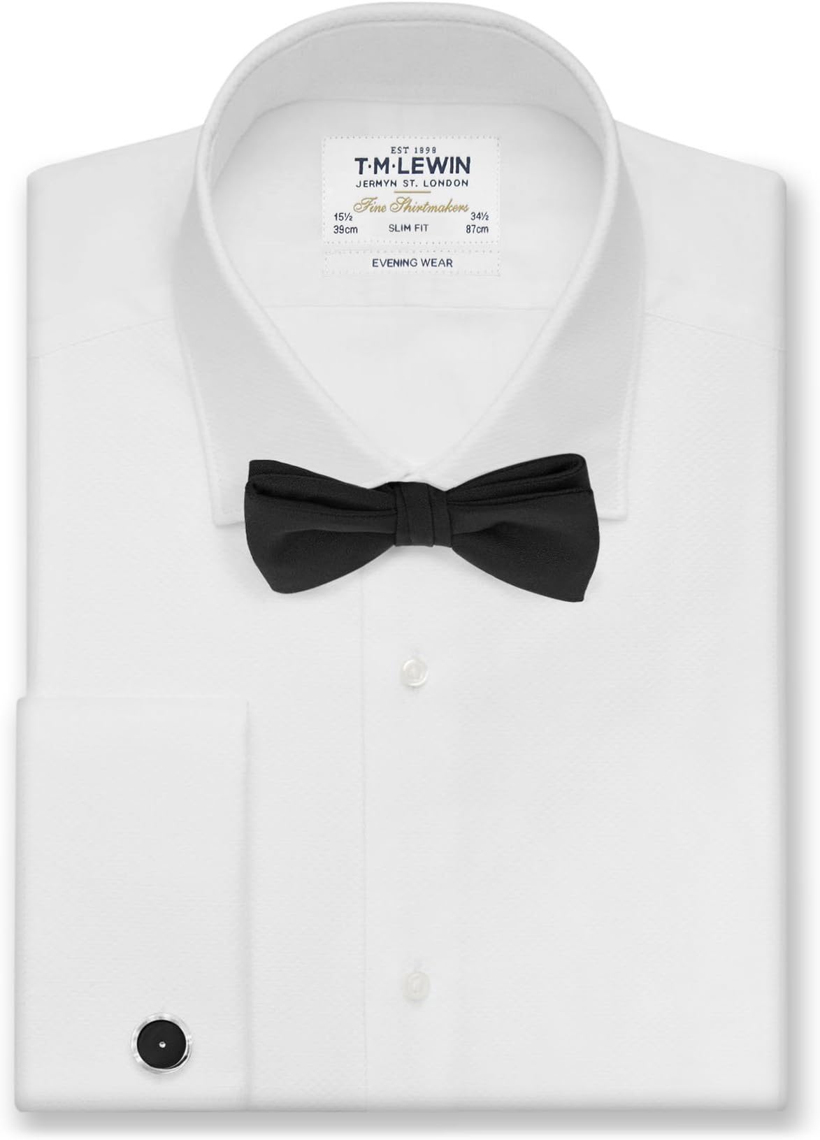 T.M.Lewin Men's Marcella Slim Fit Evening Dress Shirt