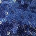 Trlyc Navy Sequin Tablecloth - 60x120inch Glitter Tablecloth Rectangle Party Wedding Christmas Table Cloth
