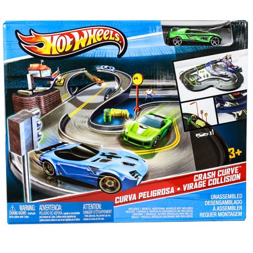 Hot Wheels Crash Curve Playset