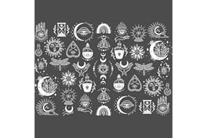 Ceramic Decals, Underglaze Transfer - Mystical (White)