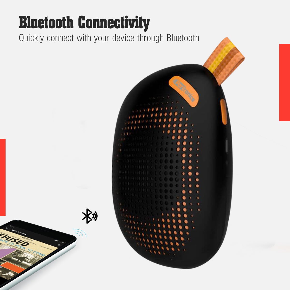 portronics shell bluetooth speaker