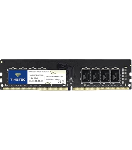 Timetec 16GB DDR4 3200MHz (or 2933MHz or 2666MHz) PC4-25600 CL22