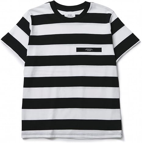 Amazon クライミー Tシャツ Border T Shirt White Black メンズ Tシャツ カットソー 通販