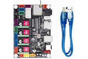 MACROBASE CNC Controller 4 axis MKS DLC32 MAX Expansion Card GRBL 32 bit ESP32 Shield Breakout Board Engraving Machine Upgrade Parts