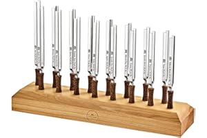 SONIC ENERGY Planetary Tuning Fork 16 Piece Set with Exact Pitch and Frequency — MADE IN GERMANY — For Meditation, Sound Healing Therapy and Yoga, 2-YEAR WARRANTY