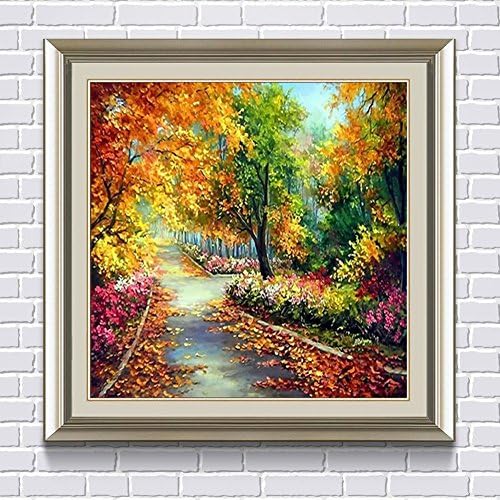 Mingo 5D DIY Diamond Painting Of Autumn time Crystals Embroidery Needlework Cross Stitch For Wall Home Deor