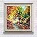 MEXUD-DIY 5d Diamond Painting Cross Stitch Autumn time Diamond Embroidery Cross Stitch Home Decor