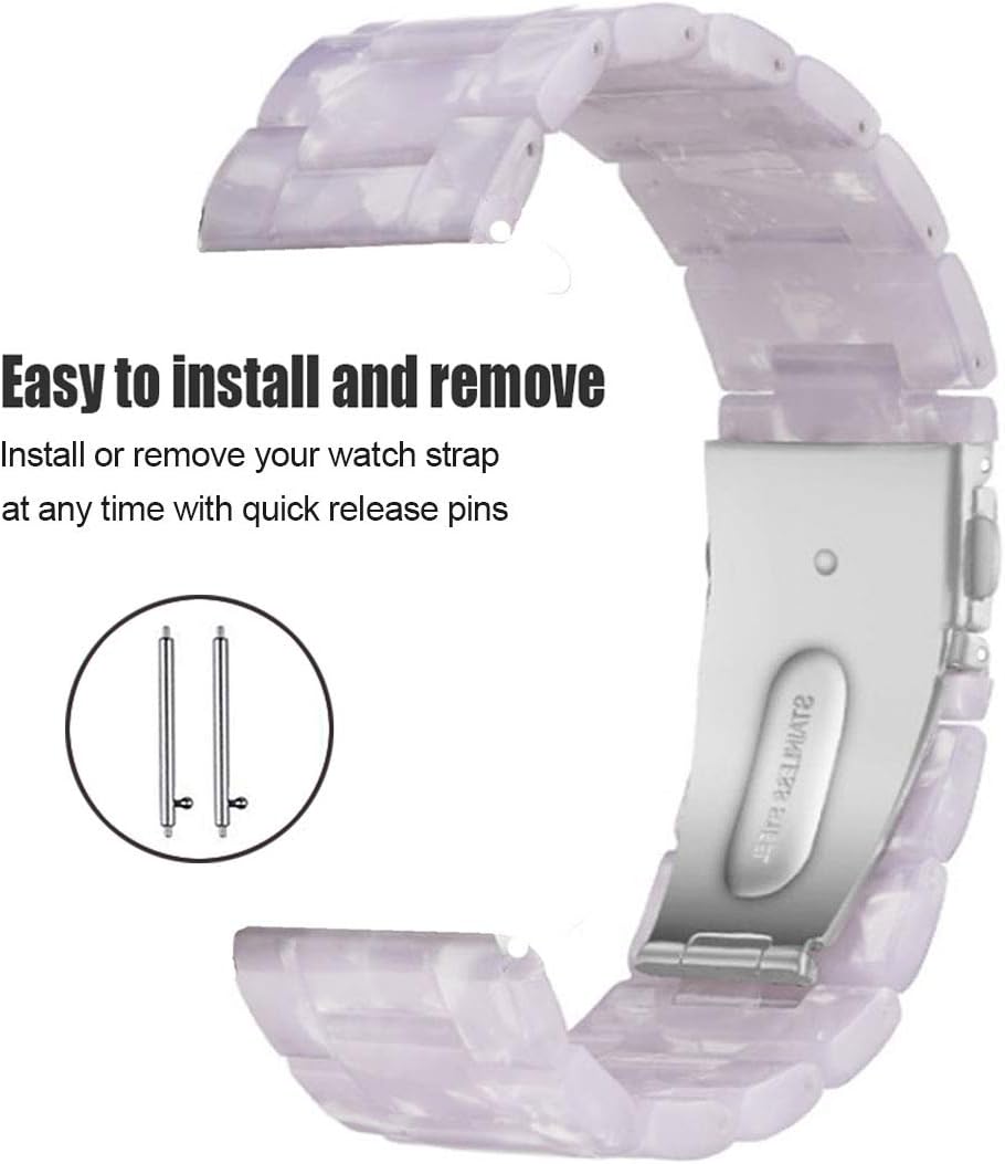 DEALELE Compatible with Samsung Galaxy Watch 6 / 6 Classic / 5 / 5 Pro / 4 / 4 Classic / 3 41mm / Active 2 - Image 4