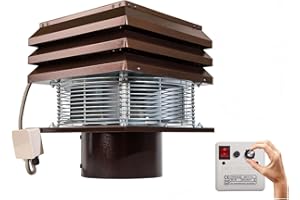 Chimney Fan Fireplace Exhaust Fan Flue Fan Chimney Draft Inducer Chimney Exhaust Fan For Fireplace Professional Model 30 cm round model 110 V Barbecue BBQ Gemi Elettronica