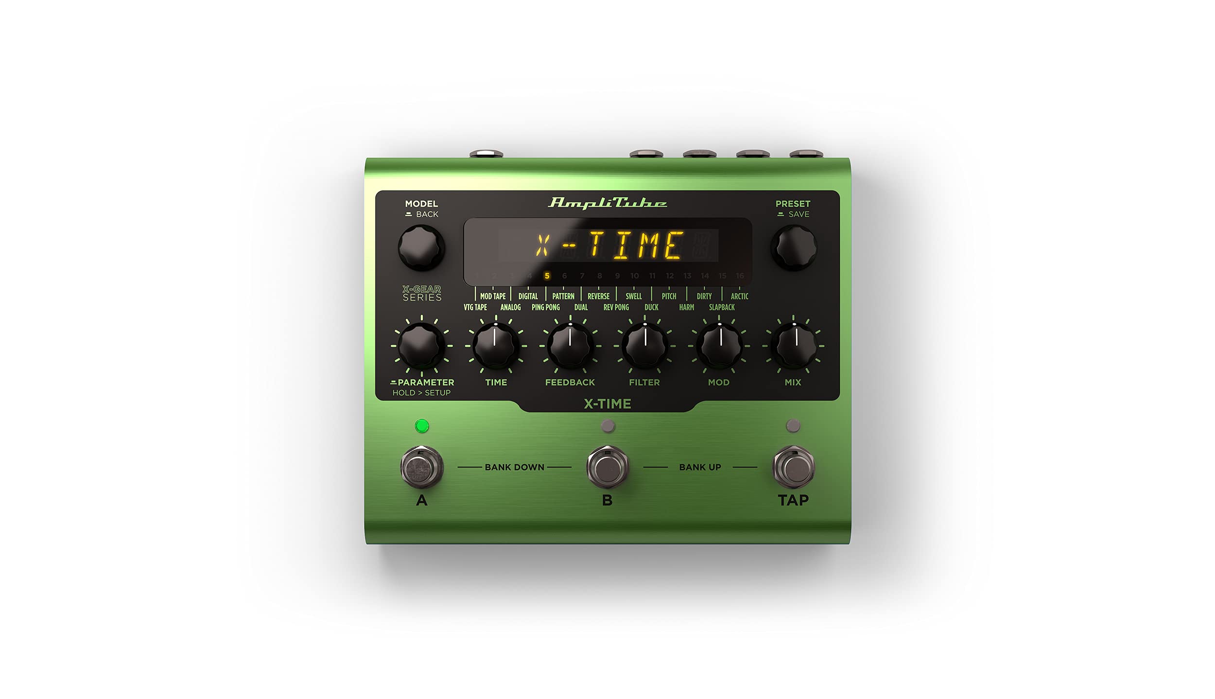 IK Multimedia AmpliTube X-TIME - Digital Delay effects pedal - X-GEAR