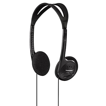 Thomson Stereo-HED301 Leichtkopfhörer (On-Ear, 54 g, 27-mm-Membrane, 95 dB)