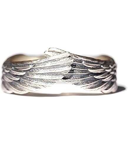 Par De Anillos Ajustables De Alas De ángel Y Demonio, Diseño Retro, Talla única, Ideales Para Adolescentes Y Jóvenes