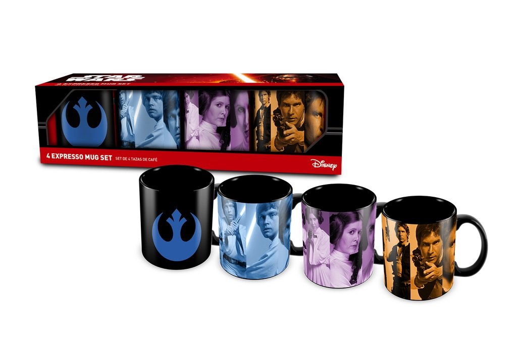 star wars set tazas cafe resistencia rebeld Compra venta en