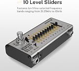 Donner EQ Pedal 10 Band Graphic Equalizer True Bypass for Guitar Bass view 5