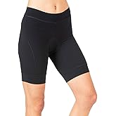 Terry Bike Shorts Women Padded, Breakaway Shorts for Women Cycling Shorts with Padding Bicycle Clothes