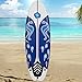 Best Choice Products Surfing Surf Beach Ocean Body Foamie Board Surfboard, White, 6'
