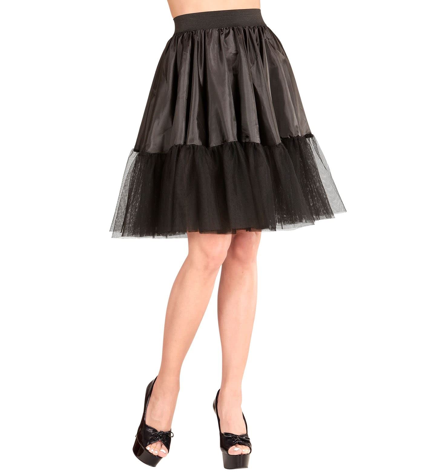 Widmann wdm01085 ? Petticoat, Black, One Size