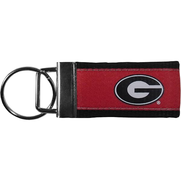 NCAA Georgia Tech Yellow Jackets Leather Key Chain - Officially Licensed Team Keychain - View #9