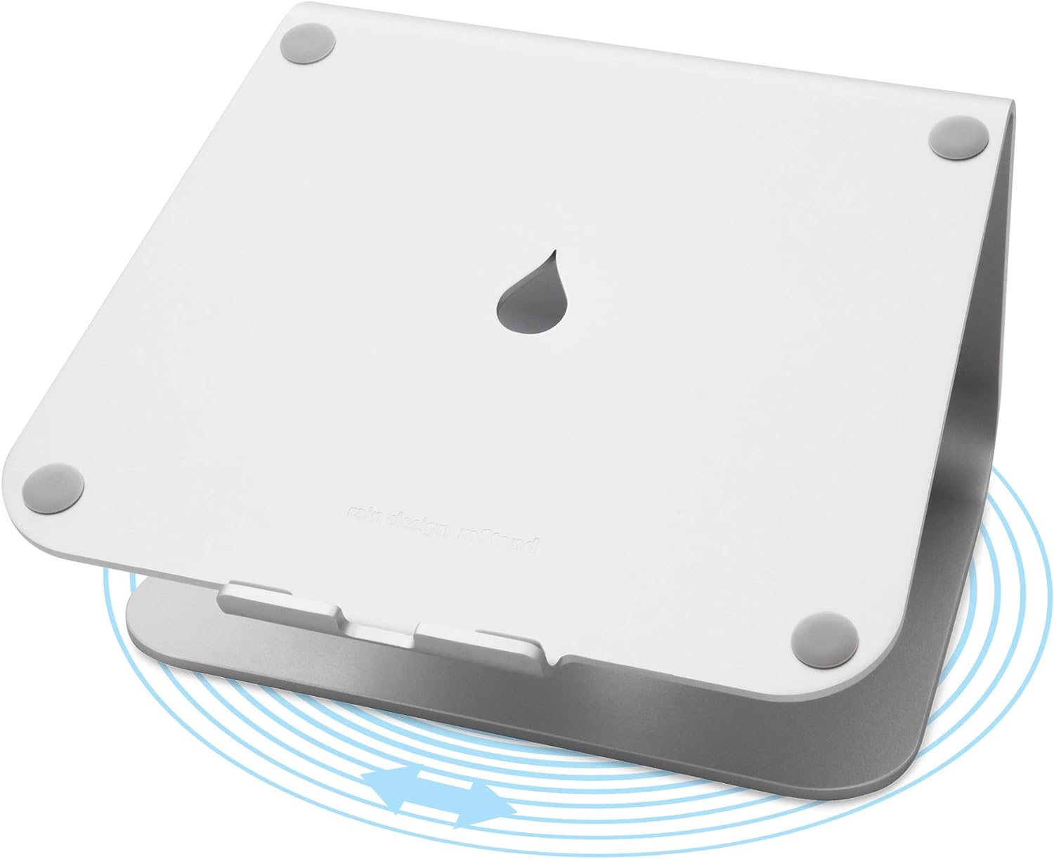 Rain Design mStand360 Laptop Stand with Swivel Base, Silver (Patented) - 10036: Computers & Accessories