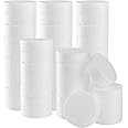 ZOOFOX 48 Pack Foam Circles for Crafts, 3 Inch Polystyrene Foam Discs, Round Craft Foam for DIY Arts, Sculpture, Modeling, Kids Class, Floral Arrangement