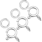 OHINGLT 925 Sterling Silver Spring Ring Clasp with Closed Jump Rings,Round Trigger Lobster Clasp for Bracelet Necklace Connectors DIY Jewelry Making Supplies Made in Italy