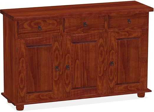 Brasilmobel Sideboard Mahagoni Rio Classico Esszimmer Holz Pinie Massivholz Echtholz Farbe Wahlbar Amazon De Kuche Haushalt