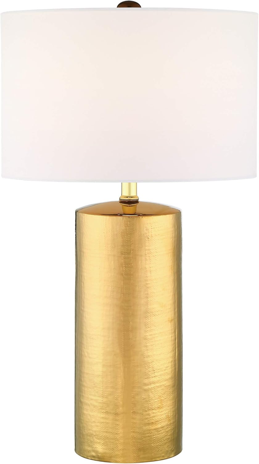 gold ceramic table lamp
