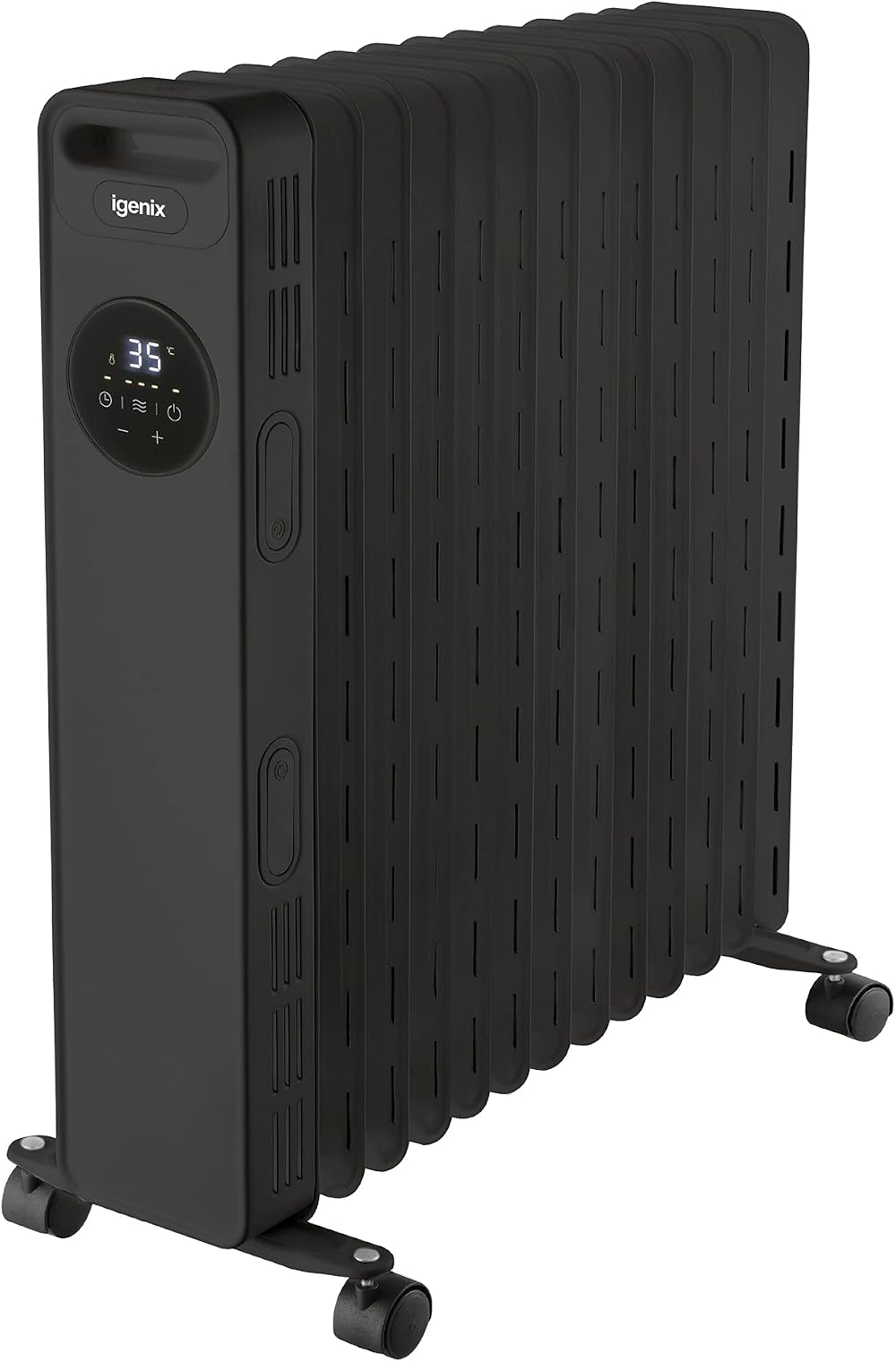 Igenix IG2626BL 2.5kW Oil Filled Radiator 13 Fin Heater with Remote Control