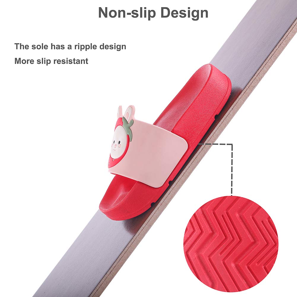 NADARDA Colorful Fruit Boys Girls Slide Sandals Non-Slip Summer Beach Pool Bath Slippers(Toddler/Little Kid)