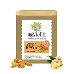 Iron Kettle Turmeric Ginger Green Tea | High Grown