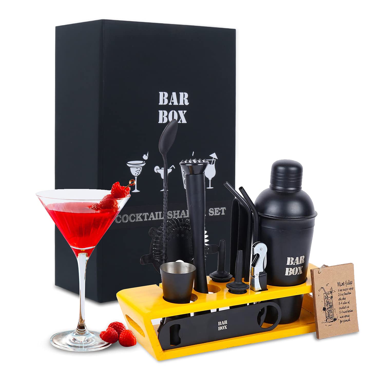 Buy Bar Box™ Cocktail Shaker Set for Mixing Drinks Cocktail Whiskey