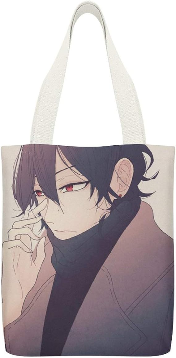 Amazon Nanagoten あんスタ トートバッグ レディース キャンバス 帆布バッグ ショルダー ハンドバッグ 大容量 サイズ 32 38cm オシャレ 人気 ファッション メンズ トートバッグ 通学 学生 かわいい アニメ どうが あんスタグッズ Nanagoten トートバッグ