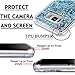 Caka Glitter Case for Galaxy S8 Case Bling Liquid Luxury Fashion Flowing Liquid Floating Sparkle Glitter Girly Girls Women Soft TPU Case for Samsung Galaxy S8 (Blue)