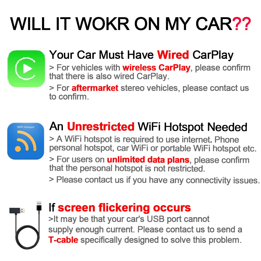 Magic Box 3.0 Pro – Snapdragon 6125 Octa-Core, HDMI & Dual Display | Supports 4G SIM Card | Stream Netflix, Disney+, YouTube, Prime Video | Wireless CarPlay & Android Auto | for Wired CarPlay Cars